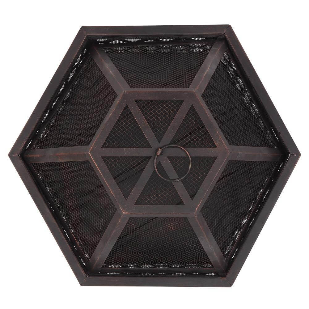 Geometric Garden Fire Pit Stove - MaviGadget