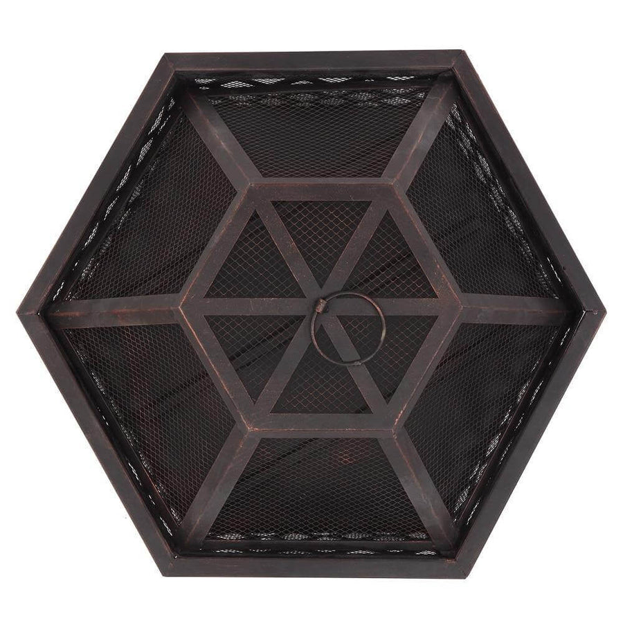 Geometric Garden Fire Pit Stove - Image 6