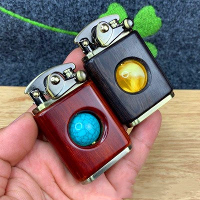 Retro Wooden Beads Rosewood Lighter - Image 2
