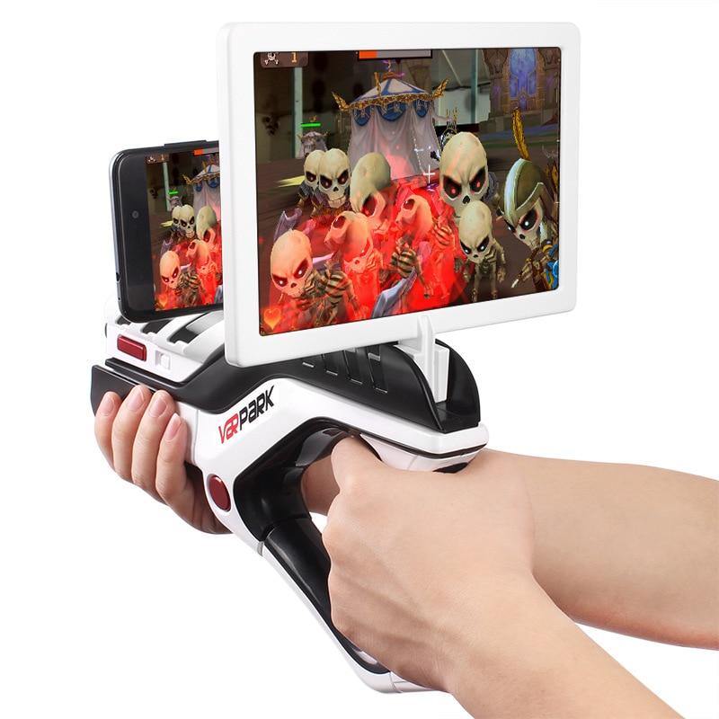 AR Mobile Target Game Controller Toy Gun