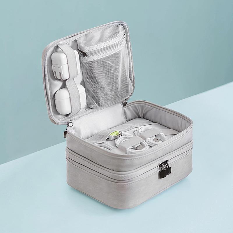 Double Layer Portable Digital Travel Bag - Image 2