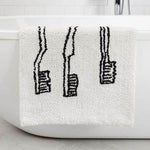 Nordic Funny Bathroom Area Carpets - MaviGadget