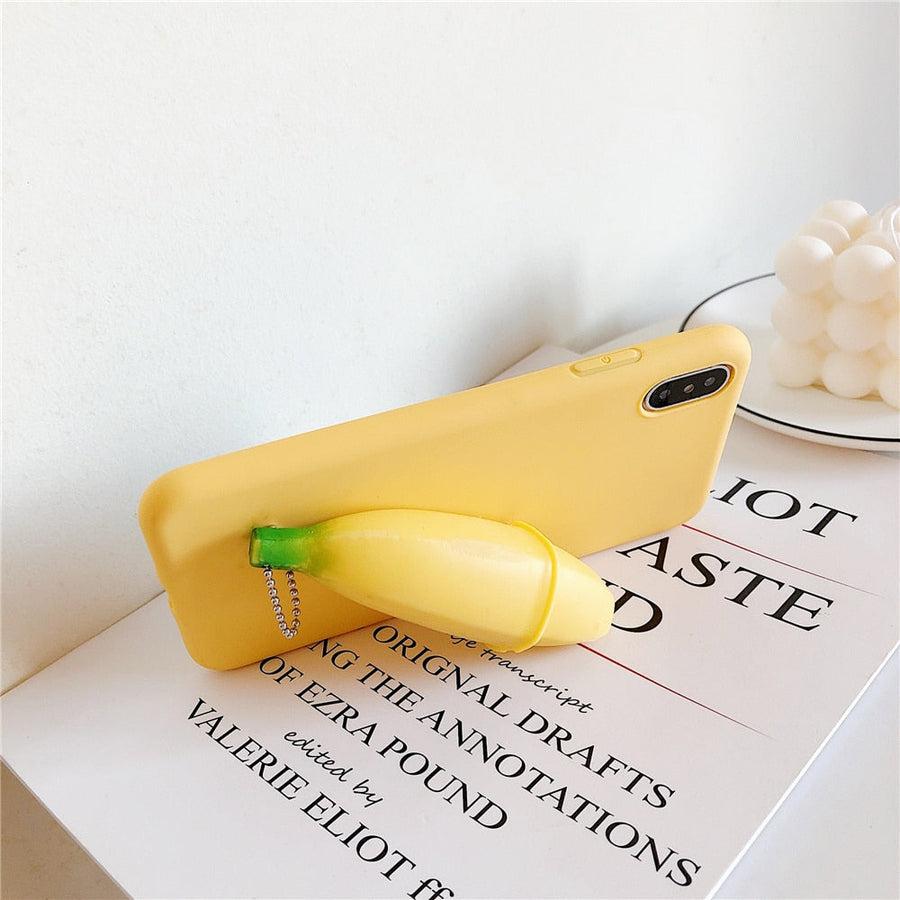 Funny Stress Reliever 3D Banana Phone Case - Image 10