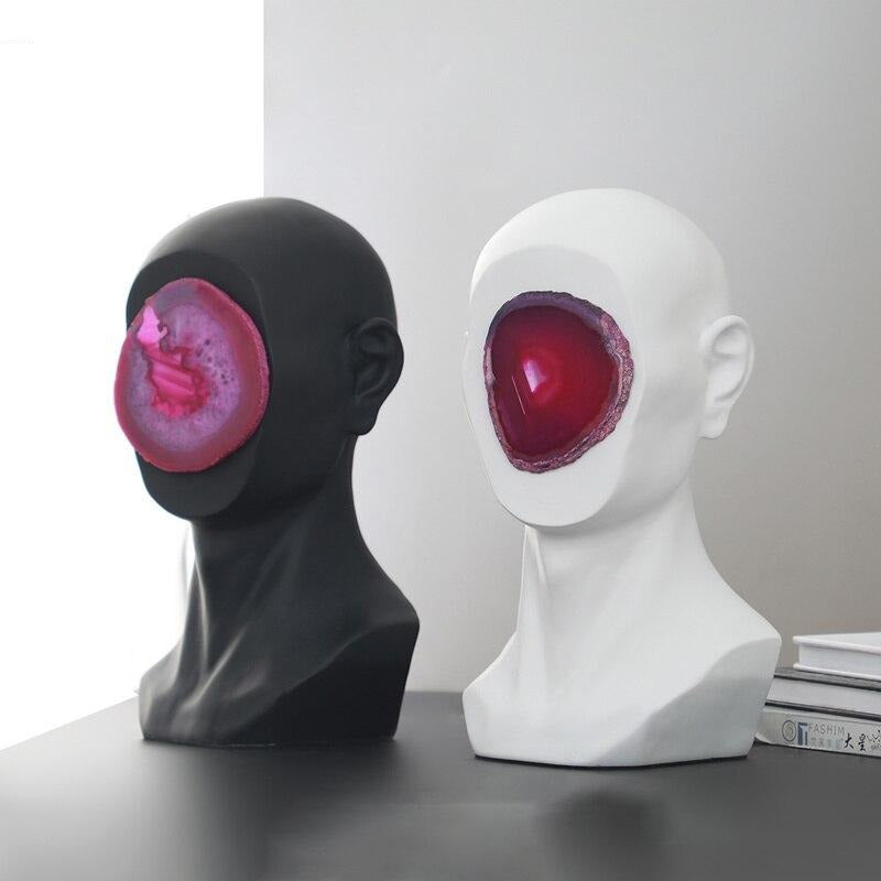 Modern Nordic Abstract Man Sculpture - Image 0