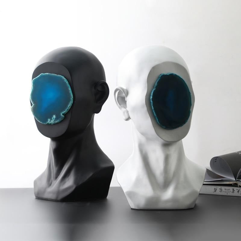 Modern Nordic Abstract Man Sculpture - Image 2