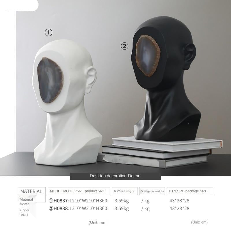 Modern Nordic Abstract Man Sculpture - Image 3