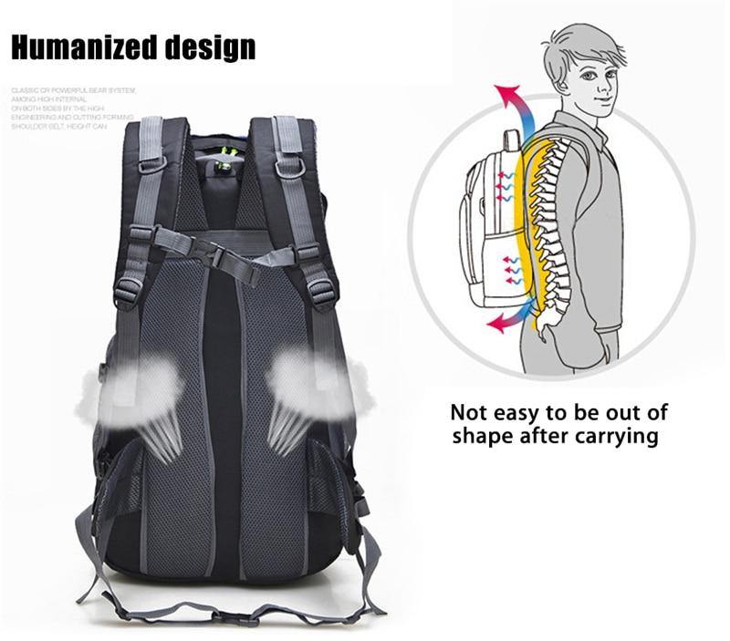 Large Capacity Waterproof Outdoor Travel Backpack