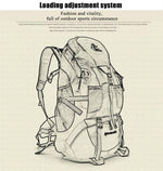 Large Capacity Waterproof Outdoor Travel Backpack