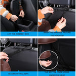 Leather Car Back Seat Organizer