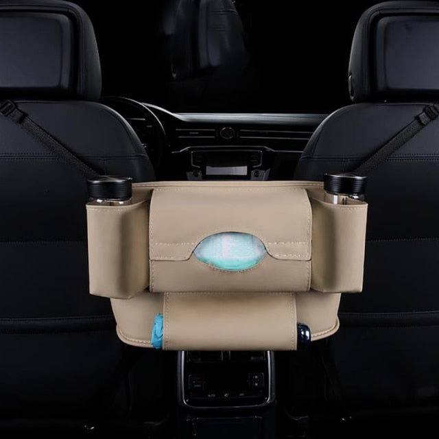 Leather Car Back Seat Organizer - Image 8
