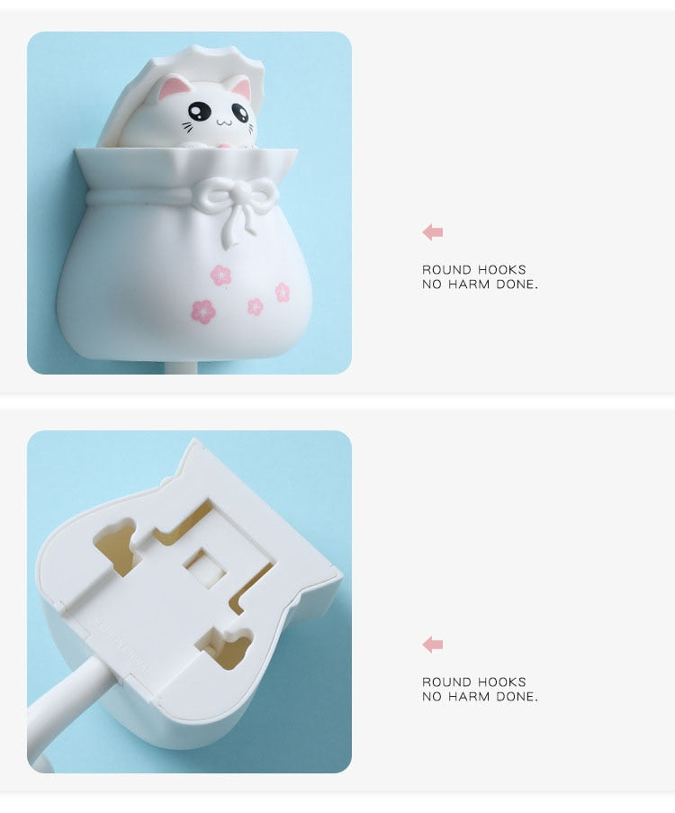 Cute Cat Sticky Hook Hanger - Image 5