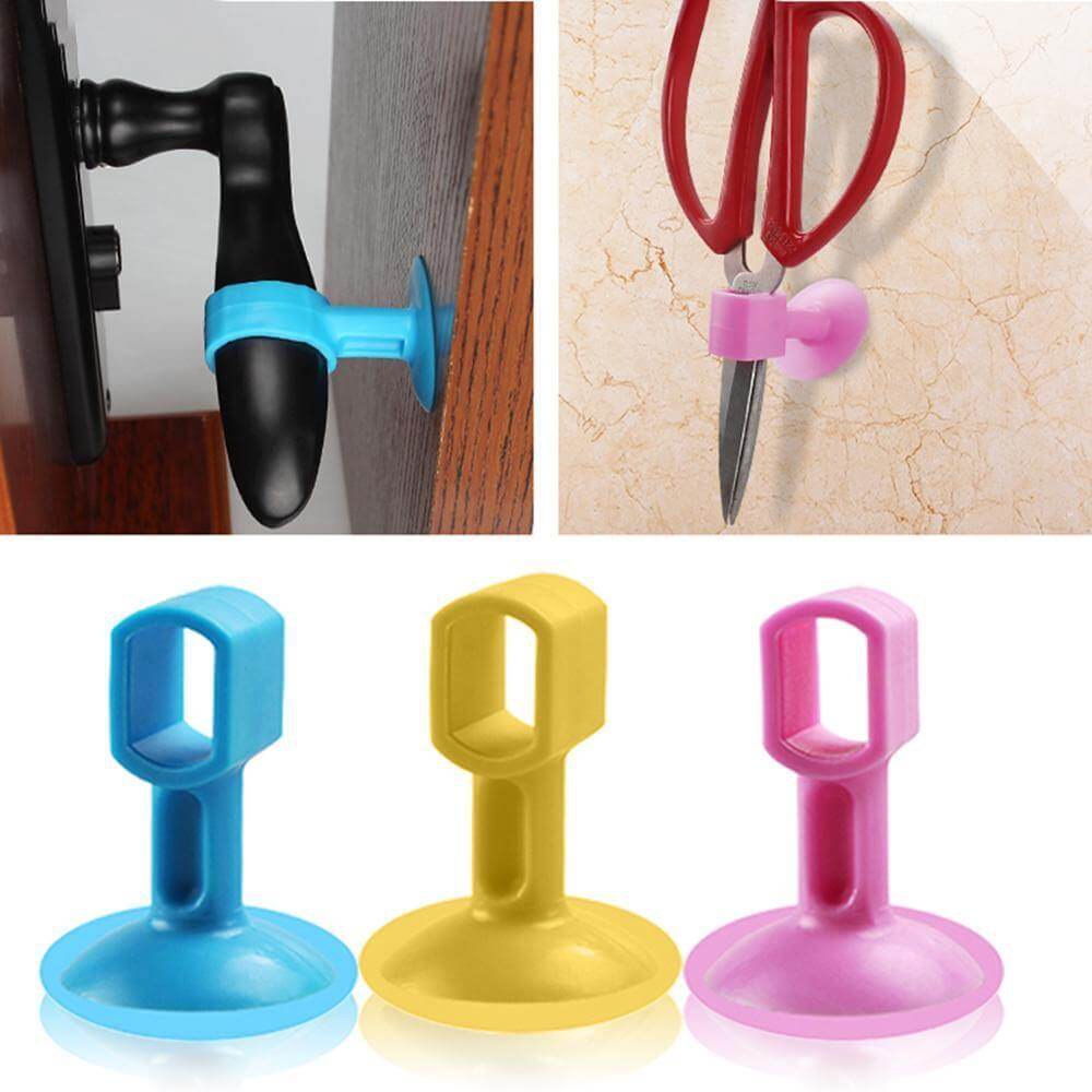 10PCS Silicone Door Stopper