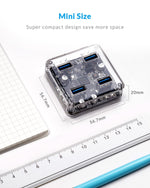 Multi-Port Transparent High Speed USB Splitter