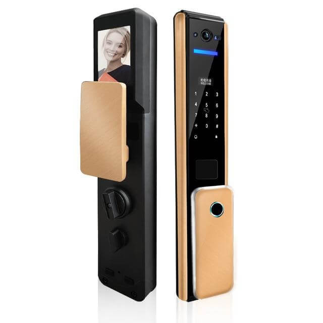Led Screen Fingerprint Secure Digital Door Lock - Image 4