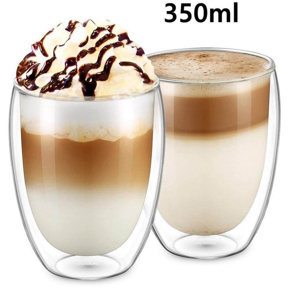 Espresso Double Glass Cup - MaviGadget