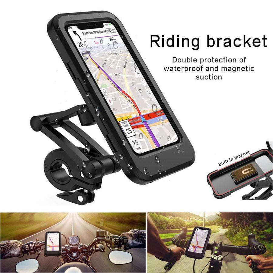 Adjustable Waterproof Bicycle Phone Holder - Image 4