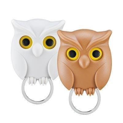 Cute Night Owl Magnetic Wall Key Holder - Image 3
