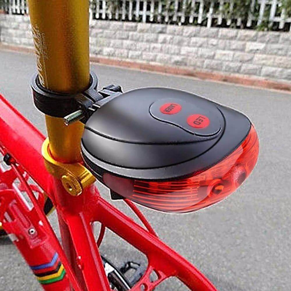 Waterproof LED Laser Bike Warning Lamp