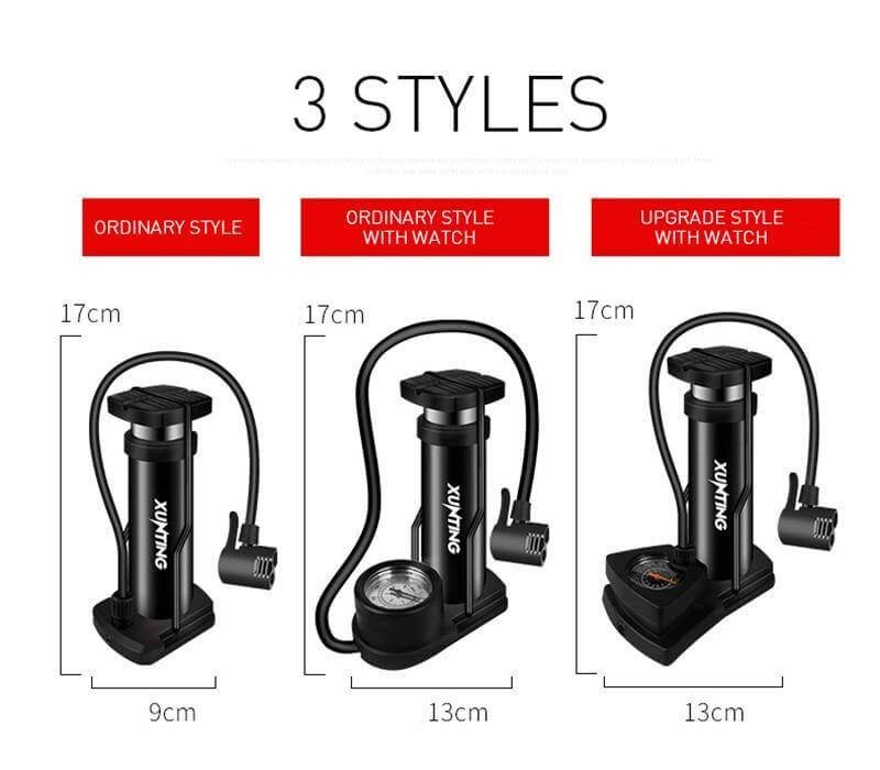 Portable Easy Bike Air Inflator Pedal Pump - Image 5