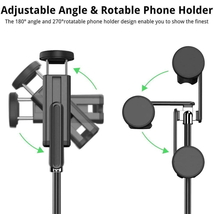 Portable Adjustable Intelligent Selfie Stick Tripod - Image 4