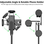 Portable Adjustable Intelligent Selfie Stick Tripod