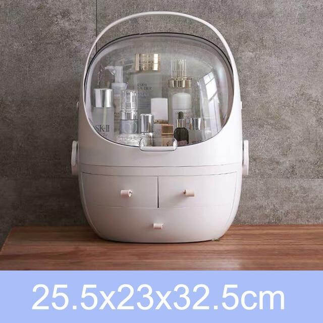 Cosmetic Make-up Jewelry Organizer with Led Lighted Mirror - Image 24