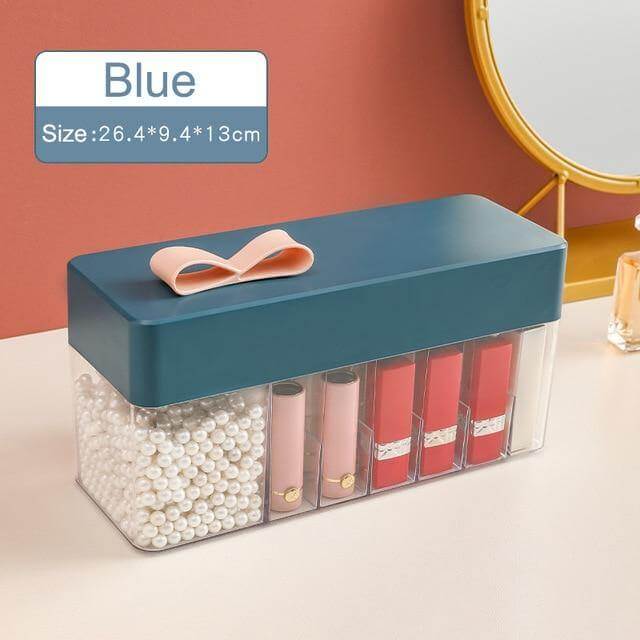 Cosmetic Make-up Jewelry Organizer with Led Lighted Mirror - Image 21