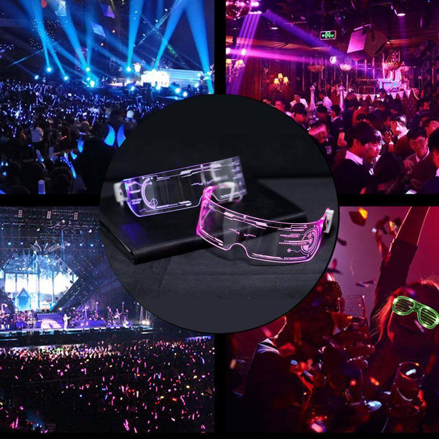 LED Colorful Luminous Party Glasses - Image 3