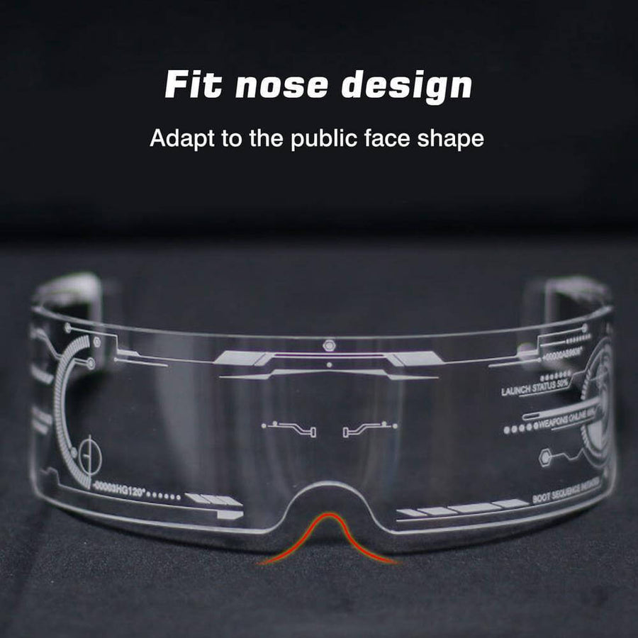LED Colorful Luminous Party Glasses - Image 1