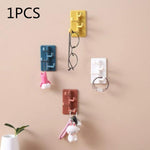 2pcs Multifunctional Smart Paper Holder Hooks