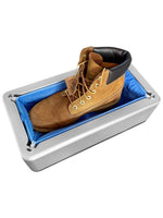 Portable Hand-Free Disposable Shoe Cover Box