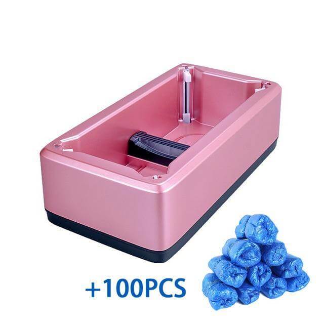 Portable Hand-Free Disposable Shoe Cover Box - Image 12