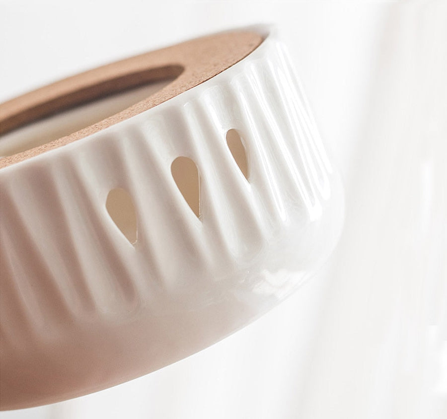 Mini Portable Ceramic Candle Teapot Warmer - Image 6