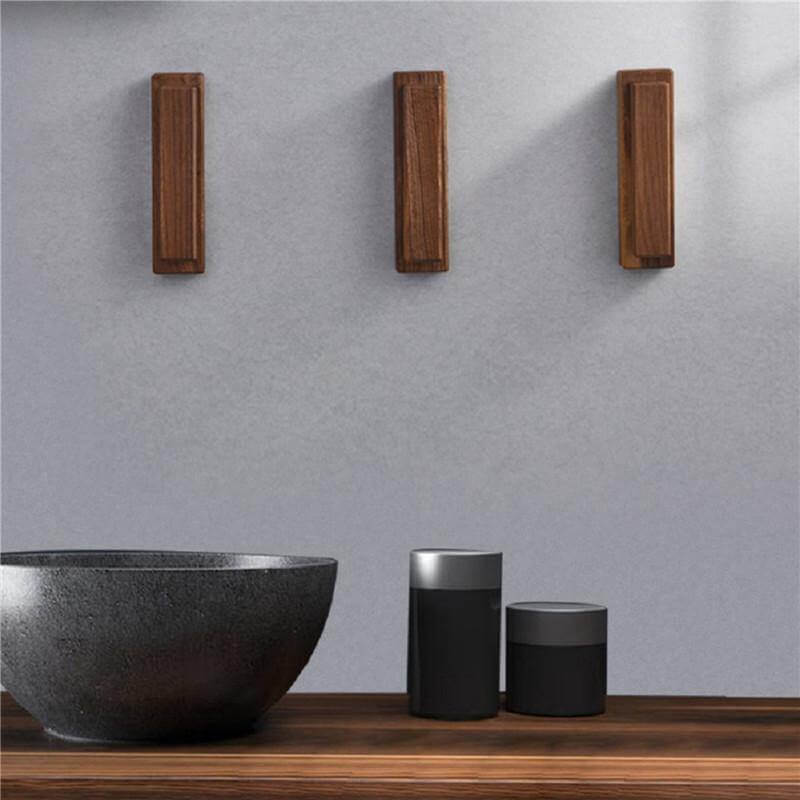 Wooden Towel Holder Hooks - MaviGadget