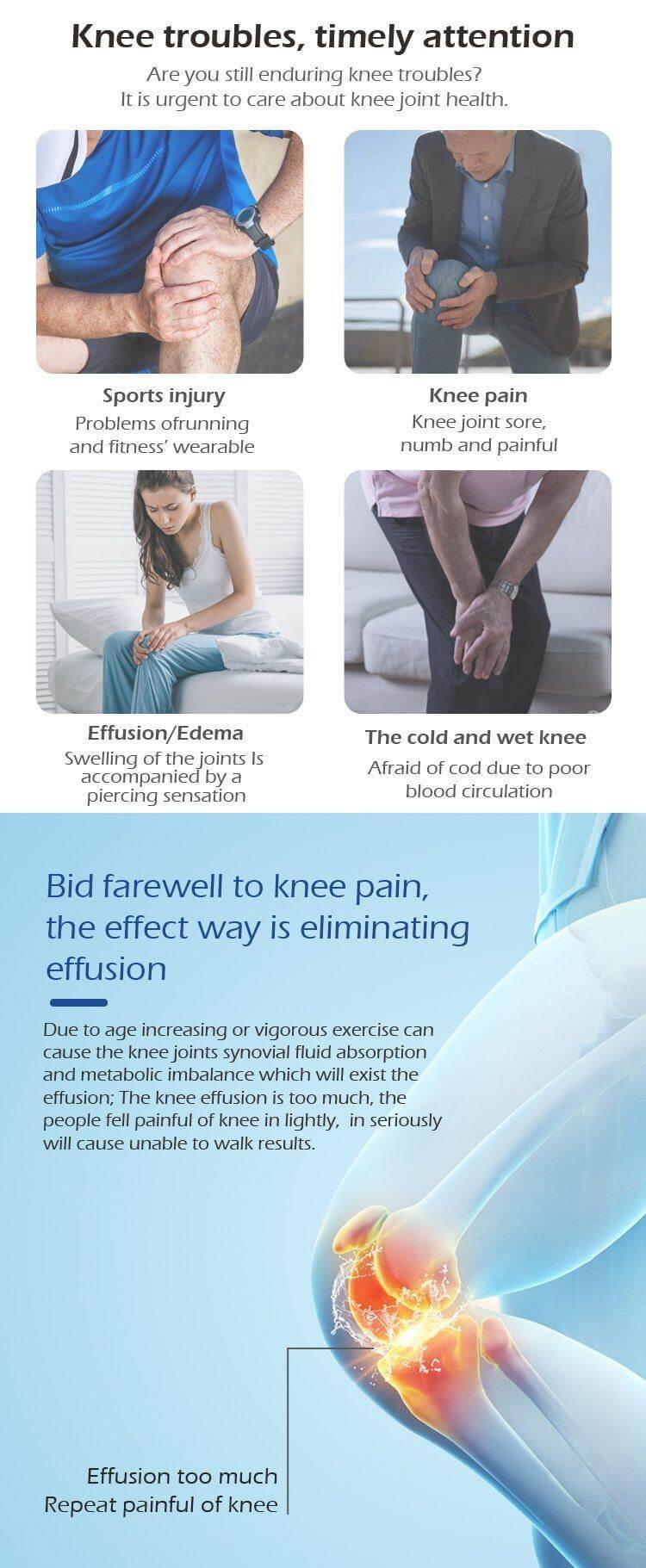 Wireless Electric Knee Massager