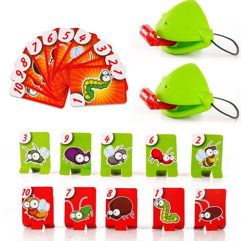 Frog Tongue Mask Cards Toy Set - Image 3
