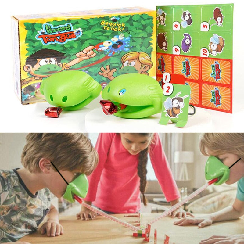 Frog Tongue Mask Cards Toy Set - Image 2