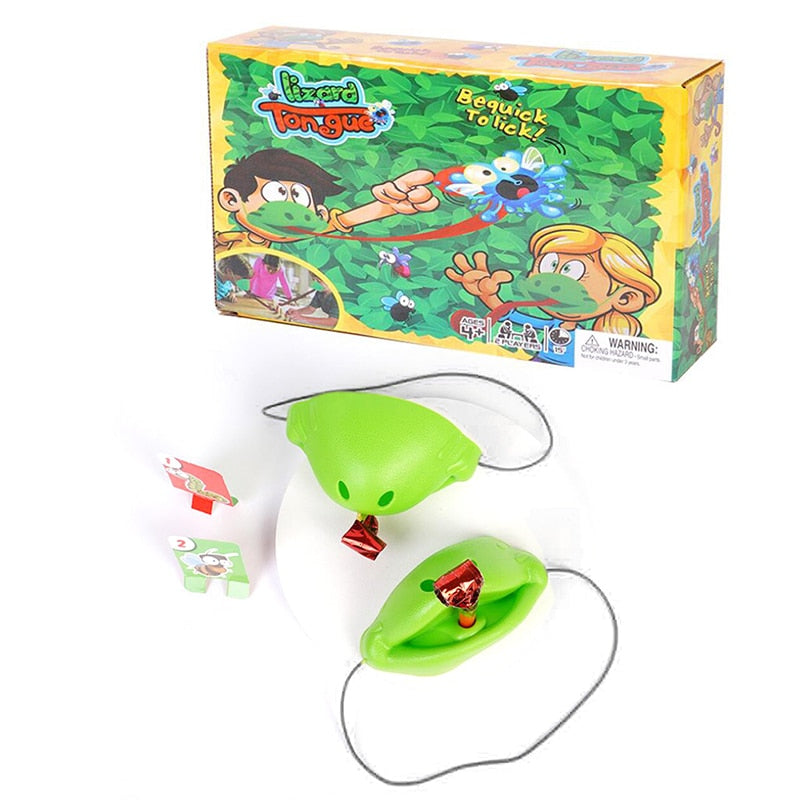 Frog Tongue Mask Cards Toy Set