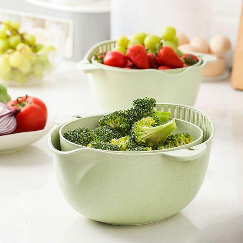 Multifunctional Double-Layer Drain Basket - Image 0