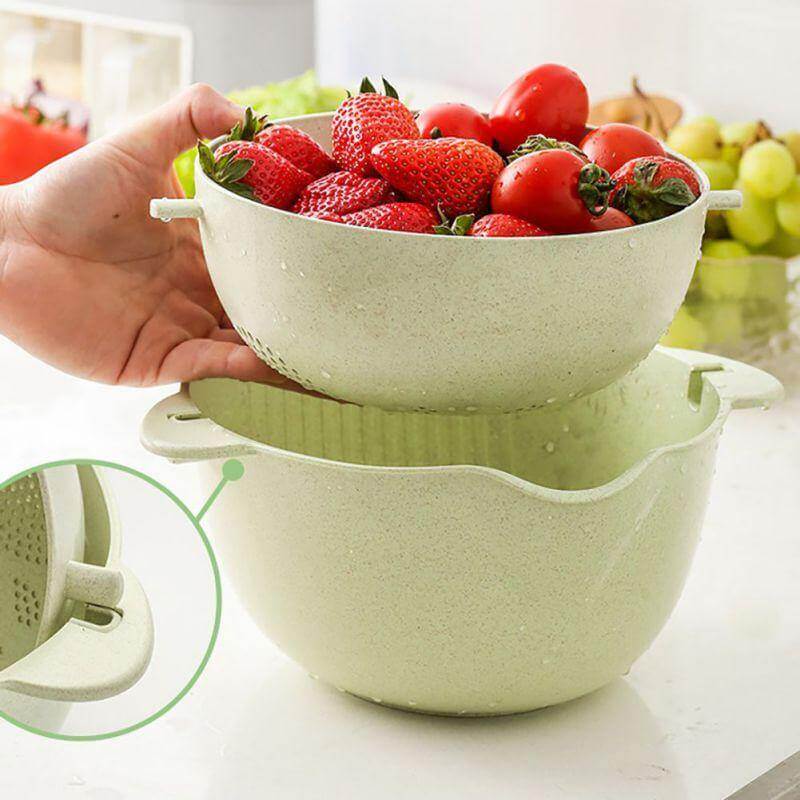 Multifunctional Double-Layer Drain Basket - Image 1