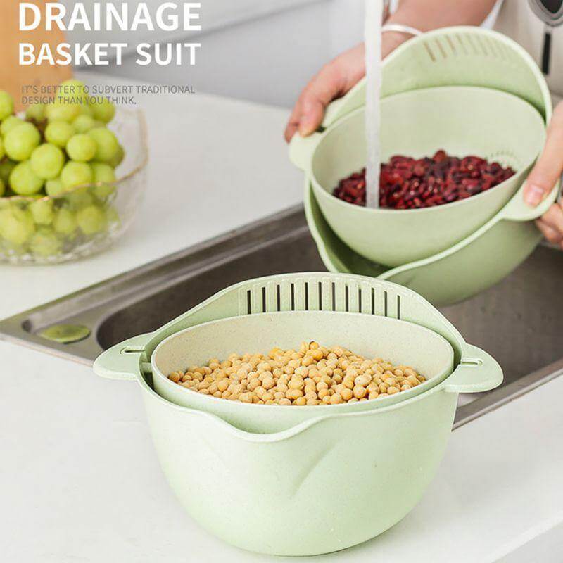 Multifunctional Double-Layer Drain Basket - Image 2