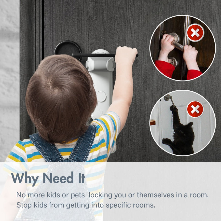 Kids Safety Door Handle Lock - Image 1