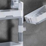 Wall-Mounted Multi Layer Rotatable Soap Holder