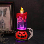 3D Pumpkin Skeleton Halloween Candle Lights