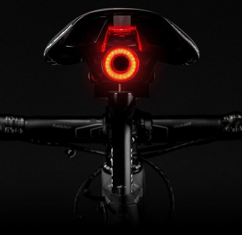 Bicycle Smart Auto Brake Sensing Light