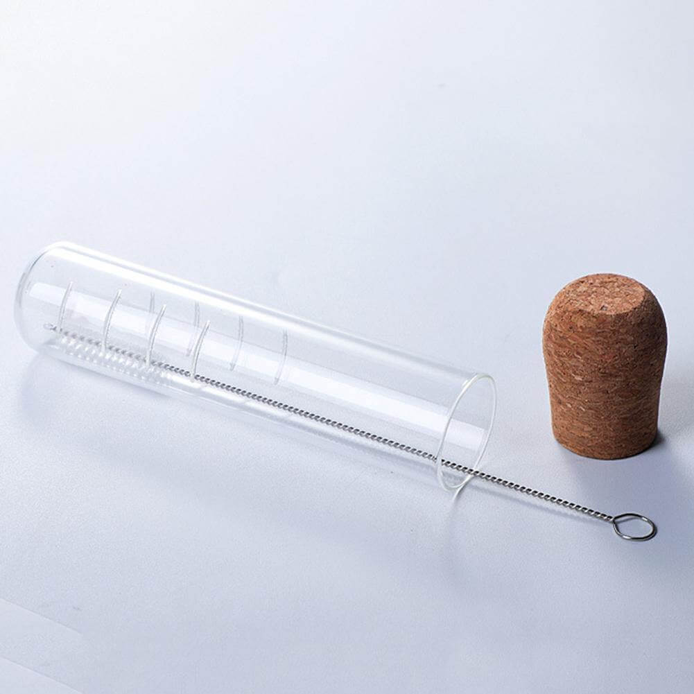 Creative Pipe Glass Tea Infuser