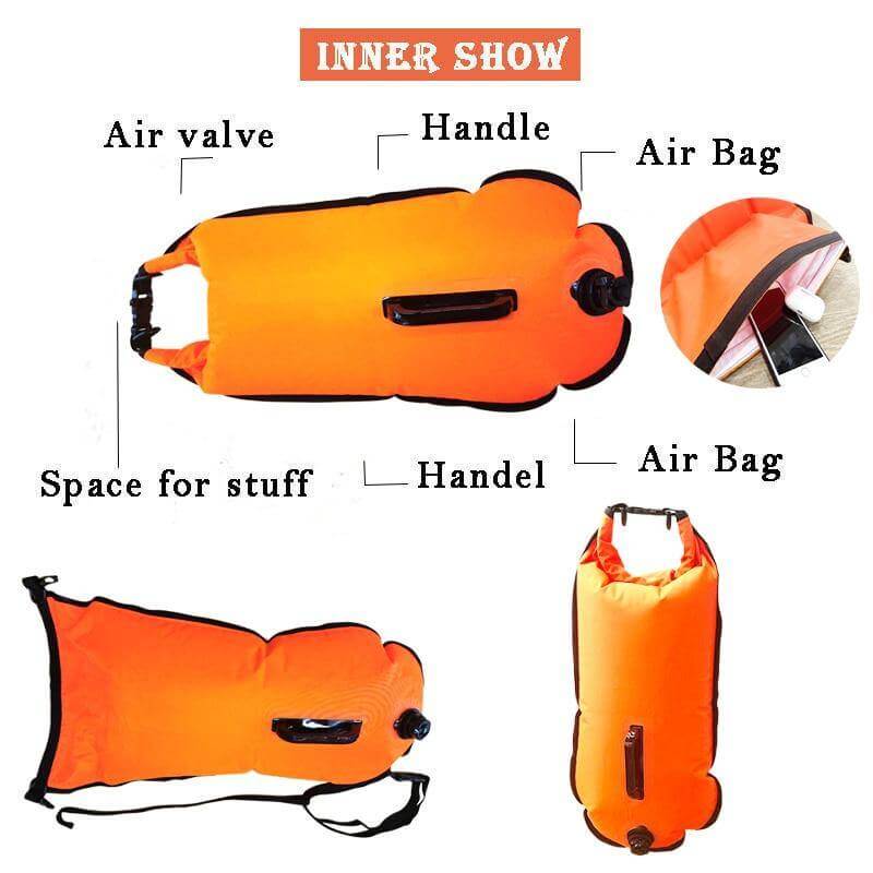 Inflatable Dry Swimming Floating Bag