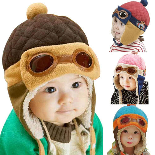 Baby Pilot Hat 4 Colors - Image 0