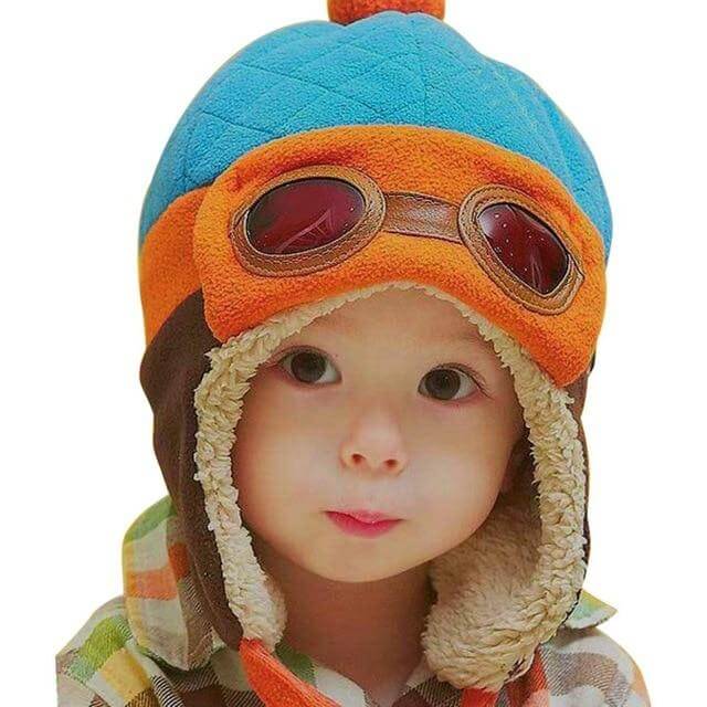 Baby Pilot Hat 4 Colors - Image 5