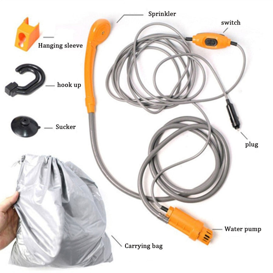 Portable Electric Pump Car Wash Set - Image 5